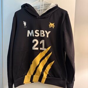 Black and Yellow MSBY Hoodie